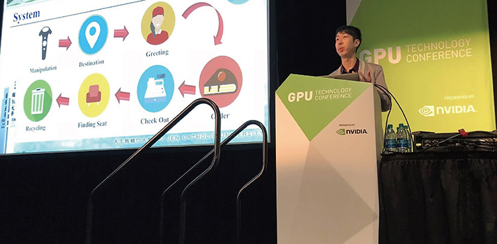 FJCM interdisciplinary Virtual Reality Team emerges on NVIDIA’s GTC 2018 Silicon Valley